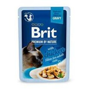 Product detail of Brit Premium Cat D Fillets in Gravy with Chicken 85g