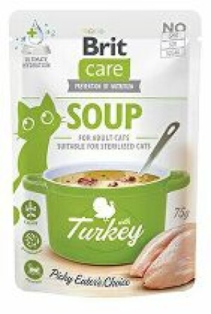 Product detail of Brit Care Cat Soup with Turkey 75g