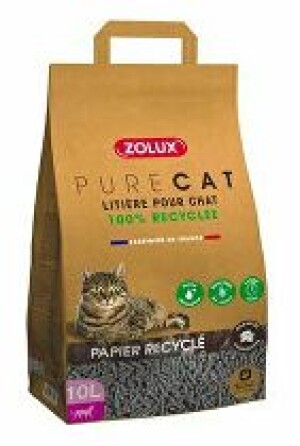 Product detail of Podestýlka PURECAT recyklovaná papírová 10l Zolux
