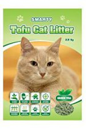 Product detail of Podestýlka Smarty Tofu Cat Litter-Green Tea 6l