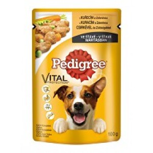 Product detail of Pedigree kapsa kuřecí a zelenina ve šťávě 100g + Množstevní sleva