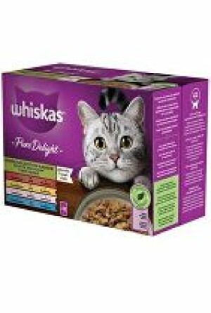 Product detail of Whiskas kaps. Pure Delight mix v želé 12x85g + Množstevní sleva