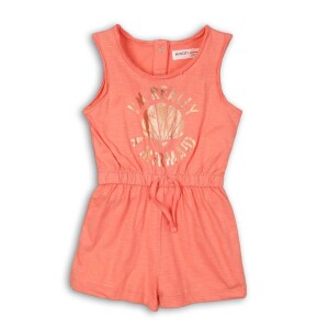 Product detail of Overal dívčí bavlněný, Minoti, TG PLAYSUIT 1, růžová - 68/80 | 6-12m