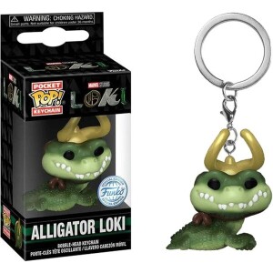 Product detail of Funko POP! Keychain: Loki - Alligator Loki