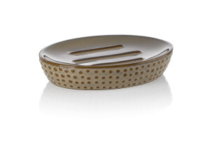 Product detail of KELA Miska na mýdlo Dotskeramika mokka KL-23604
