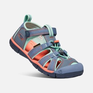 Product detail of Dětské sandály SEACAMP II CNX, FLINT STONE/OCEAN WAVE, keen, 1022990/1022975, modrá - 24