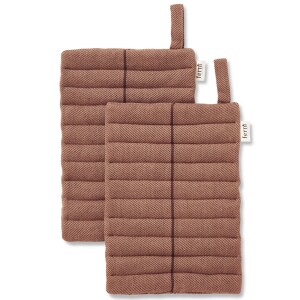Product detail of Chňapky na hrnec ITO 24 cm, sada 2 ks, červená, bavlna, ferm LIVING