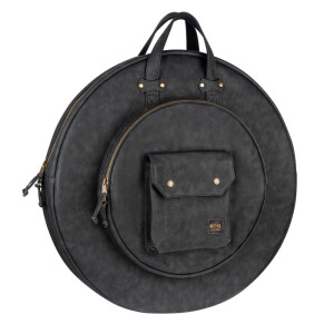 Product detail of Meinl MVHC22BK Vintage Hyde Cymbal Bag 22” - Black