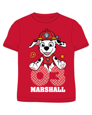 Product detail of Paw Patrol - Tlapková patrola -Licence Chlapecké tričko - Paw Patrol 52022254, červená Barva: Červená, Velikost: 116