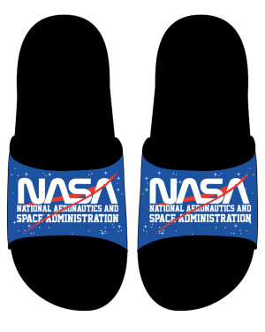 Product detail of Nasa - licence Chlapecké pantofle - NASA 5251266, černá / modrá Barva: Černá, Velikost: 29-30