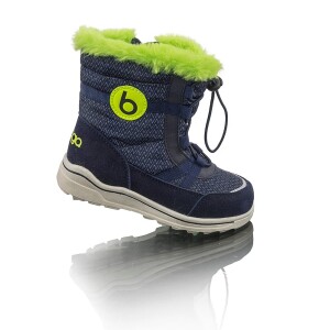 Product detail of chlapecké zimní boty s kožíškem ICEFOX, stahování, boční zip, BUGGA, B00170-04, modrá - 27