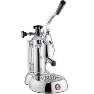 Product detail of Pákový kávovar STRADIVARI EUROPICCOLA, plastová rukojeť, stříbrná, La Pavoni