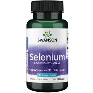 Product detail of Swanson Selenium (L-selenomethionine), 100 mcg, 200 kapslí
