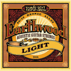 Product detail of Ernie Ball P02004 Earthwood 80/20 Bronze Light - .011 - .052