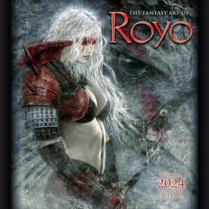 Product detail of FANTASY ART OF ROYO - OFFICIAL 2024 CALENDAR (sleva - naražený roh)