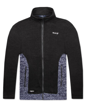 Product detail of Pánská outdoorová mikina - Wolf B2256, tmavě šedá Barva: Šedá, Velikost: 3XL