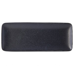 Product detail of Servírovací talíř BB BLACK 29,5 x 12 cm, obdélník, černá, MIJ