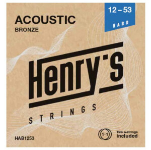 Product detail of Henry`s HAB1253 Acoustic Bronze - 012“ - 053“