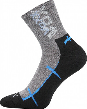 Product detail of Sportovní ponožky VoXX - Walli, černá / modrá Barva: Šedá, Velikost: 43-46