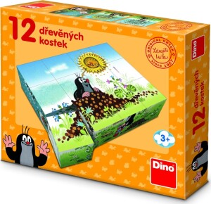 Product detail of Dino KRTKŮV ROK 12 Dřevěné kostky