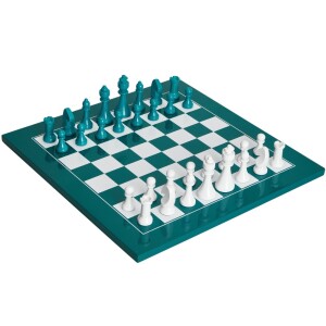 Product detail of Šachy THE GAMBIT 35 cm, zelená, dřevo, Printworks