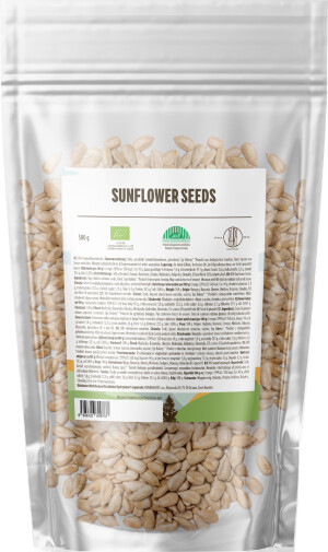 Product detail of Brainmax Pure Sunflower Seeds, Slunečnice loupaná, BIO, 500 g