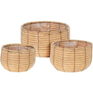 Product detail of PROGARDEN Sada květináčů 3 ks polyratan KO-430020070