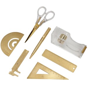 Product detail of Kancelářšké potřeby STATIONARY, sada 7 ks, mosaz, Umage