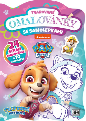 Product detail of Tvarované omalovánky Tlapková patrola