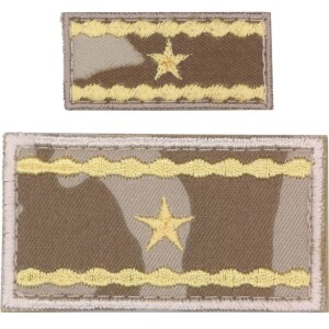 Product detail of Nášivka: Hodnost AČR Brigádní generál vz. 95 béžový malá