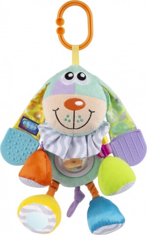 Product detail of Playgro - Závěsný pejsek s kousátky pastelový