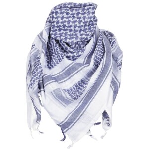 Product detail of Šátek Palestina bílá | modrá