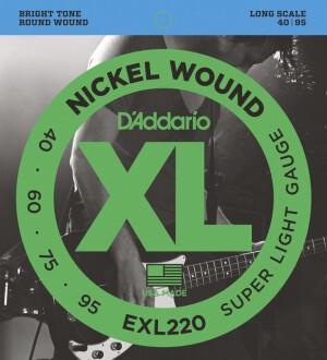 Product detail of D'Addario EXL220 Super Light - .040 - .095