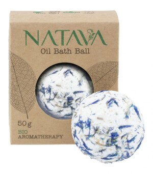 Product detail of Natava Olejová koule do koupele - Chrpa polní 50 g