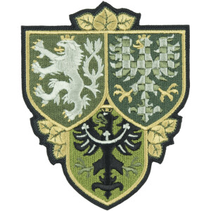 Product detail of Nášivka: Hradní stráž - znak [bsz] olivová
