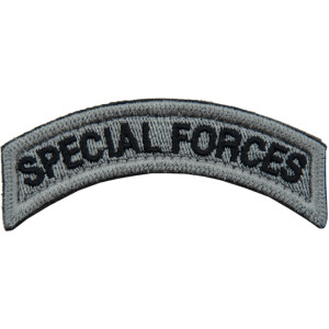Product detail of Nášivka: SPECIAL FORCES - oblouček [bsz] šedá | černá