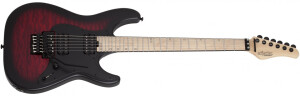 Product detail of Schecter Miles Dimitri Baker SVSS Crimson Red Burst Satin