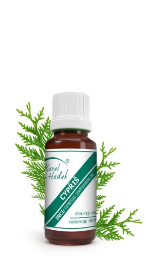 Product detail of Hadek Éterický olej Cypřiš velikost: 10 ml