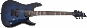 Product detail of Schecter Omen Elite-6 - See-Thru Blue Burst