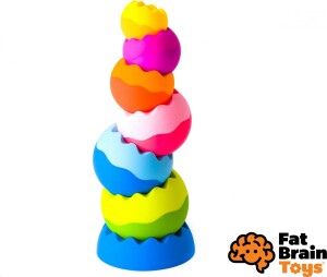 Product detail of Fat Brain Skládací věž Tobbles Neo 28 cm
