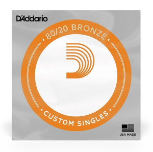 Product detail of D'Addario BW021 80/20 Bronze - .021