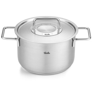 Product detail of Vysoký kastrol PURE 20 cm, stříbrná, nerezová ocel, Fissler