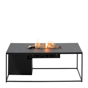 Product detail of Stůl s plynovým ohništěm cosi design line černý rám / keramická deska