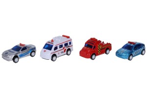 Product detail of Auta Akce na dálnici 4 ks 6 cm, Wiky Vehicles, W110947