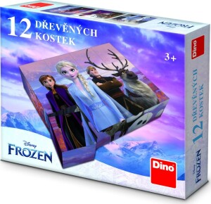 Product detail of FROZEN II 12 Dřevěné kostky