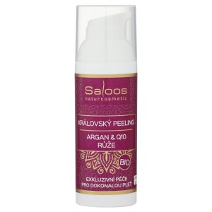 Product detail of Saloos Bio královský peeling Argan & Q10 – Růže 50 ml