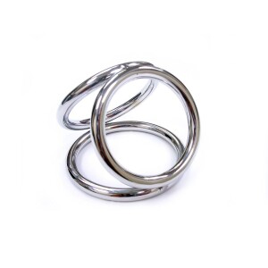 Product detail of Rouge Triple Cock Ring Cage