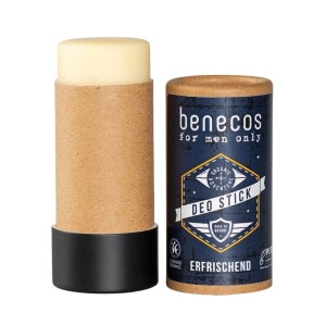 Product detail of Benecos Tuhý deodorant pro muže 40 g BIO