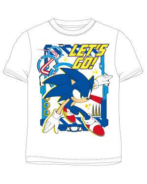 Product detail of Ježek SONIC - licence Chlapecké tričko - Ježek Sonic 5202048, bílá Barva: Bílá, Velikost: 128