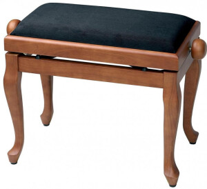 Product detail of Gewa Piano Bench Deluxe Classic 130.380 Cherry Tree Matt